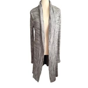 Laila Jayde Gray Open Front Cardigan Sweater – Women’s Medium